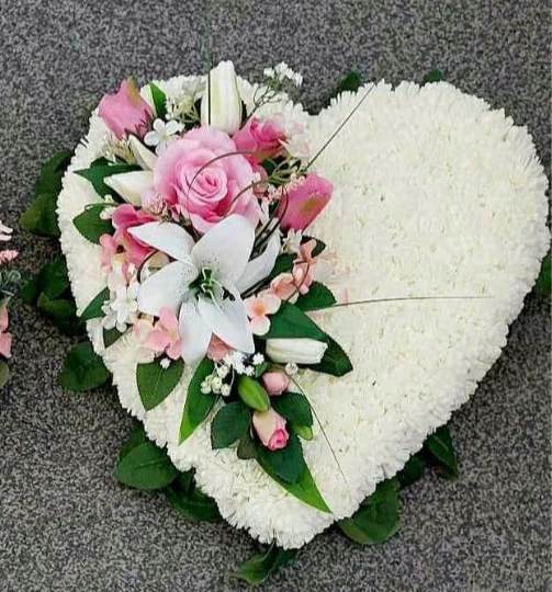 Pink Heart Wreath