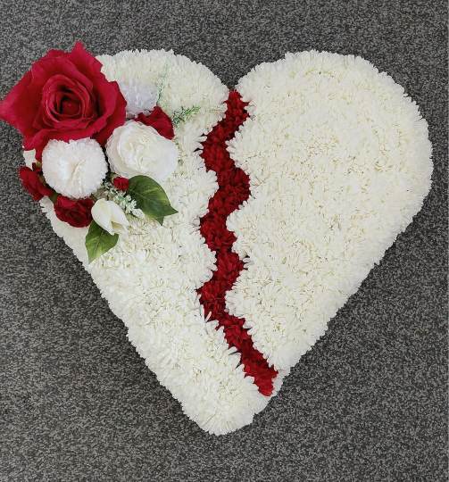 silk funeral flower hire